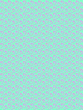 Abstract background neon pattern with decorative umbrellas Stock Illustration