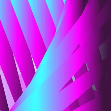 Abstract background with Neon Pink Blue gradient vector illustration. Geome.. Stock Illustration