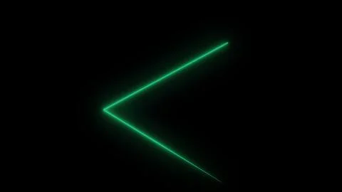 Abstract background with neon triangles. Seamless loop. Neon Triangular Electric Stock Illustration