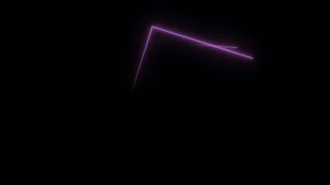 Abstract background with neon triangles. Seamless loop. Neon Grid Square Loop Stock Illustration