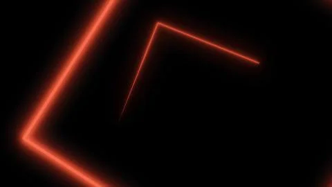 Abstract background with neon triangles. Seamless loop. Neon Grid Square Loop Stock Illustration