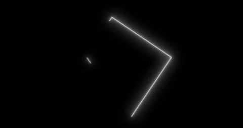 Abstract background with neon white squares creating a seamless loop. 스톡 동영상 138693330