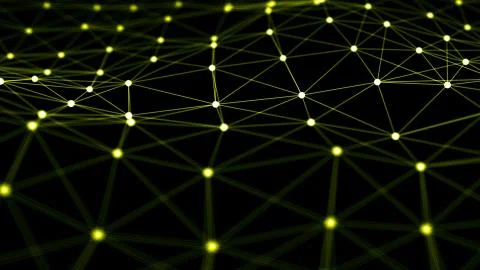 Abstract background with Neuron network 스톡 일러스트