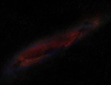 Abstract background of the night sky Stock Illustration