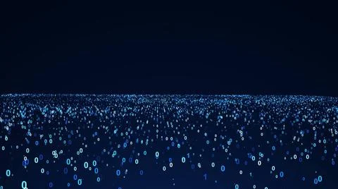 Abstract background with numbers. Digital backdrop Abstract background wit... Stock Photos