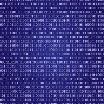 Abstract Background with Numbers. Stock Illustration