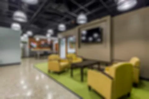 Abstract background of offices interior Stock Photos