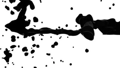 Abstract background with oil on a isolate Stock Illustration
