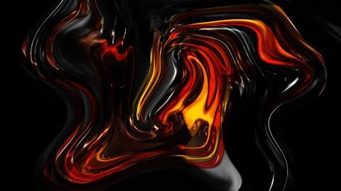 Abstract background oily glossy material twisted liquid vd1 Stock Illustration