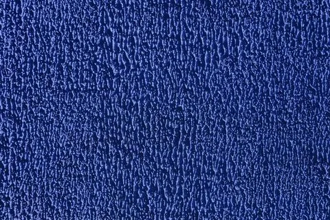 Abstract background of old blue plaster on the wall. Stock Photos
