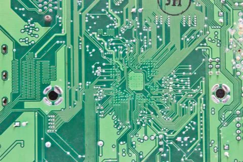 Abstract background with old computer circuit board Stock-Fotos