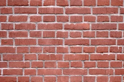 Abstract background of an old red brick wall Stock Photos