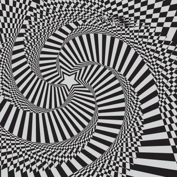 Abstract background with optical effect 스톡 일러스트