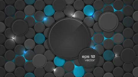 Abstract background or pc desktop wallpaper. Vector illustration with circle  Stock Illustration
