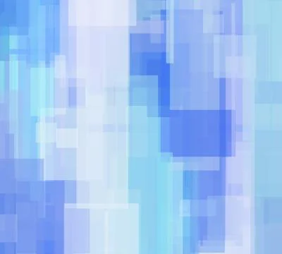 Abstract background or texture with geometric objects in blue Illustrazione stock