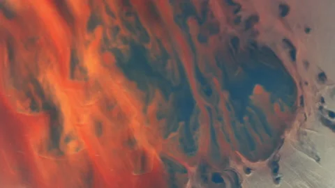 Abstract background with orange and blue colors Stock Footage 235817636