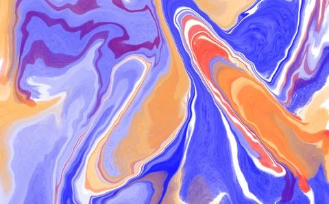 Abstract background orange and violet with stains Stock Illustration