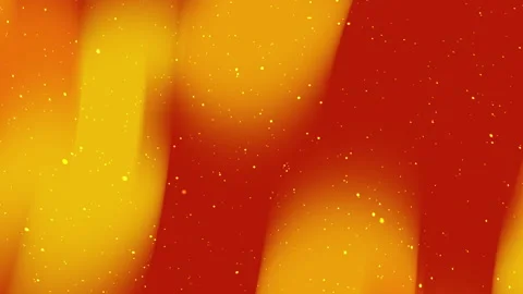Abstract background with orange and yellow gradients with bright speckles. Stock Footage 296664233