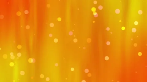 Abstract background orange with bubbles lighting animation Stock Footage 269086580