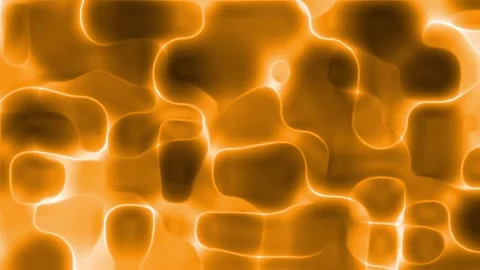 Abstract background orange glowing wavy lines. Stock Footage 297550669