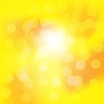 Abstract background with orange sun rays Stock Illustration