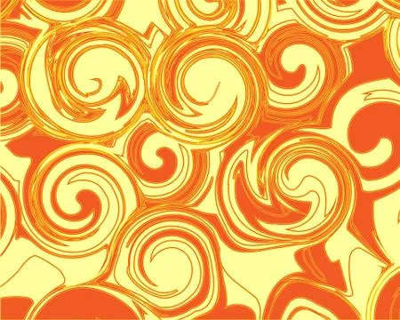 Abstract background orange white brown wave streaks Stock Illustration
