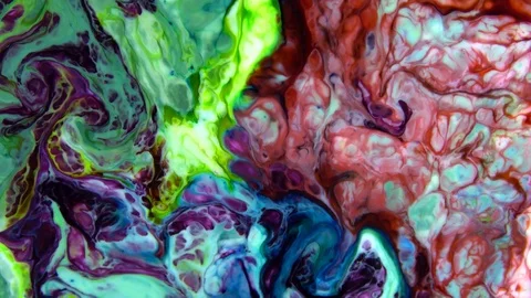 Abstract Background with Organic Effect Fluid Painting 69 Stock Footage 130159482