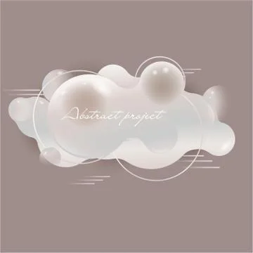 Abstract background. Original beautiful combination in a pearl beige palette Stock Illustration