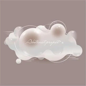 Abstract background. Original beautiful combination in a pearl beige palette Stock Illustration
