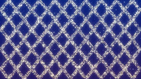 Abstract background ornamental pattern of silver particles Stock Footage 107284589