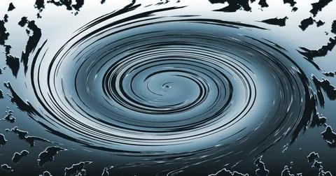 Abstract background outer space black hole. Wormhole absorbs matter. Eye To.. Illustrazione stock