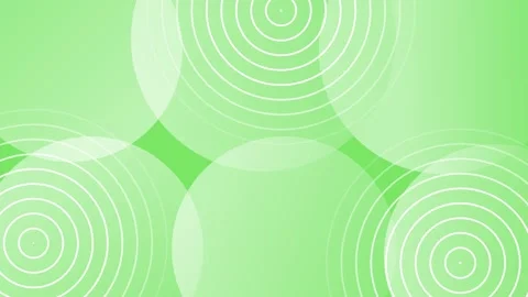 Abstract background with overlapping circles and concentric ring patterns a.. Stock Footage 337876779