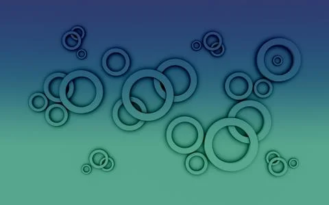 Abstract Background Overlapping circles concept Stock Illustration