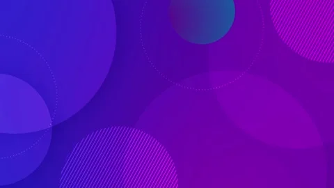Abstract background with overlapping circles soft gradients and dotted line.. Stock Footage 339289067