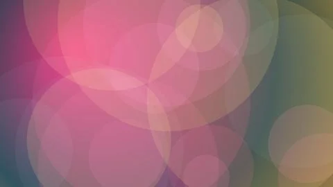 Abstract Background with Overlapping Colorful Translucent Circles and Soft .. 스톡 일러스트