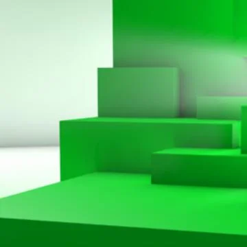 Abstract background with overlapping geometric cubes 스톡 일러스트