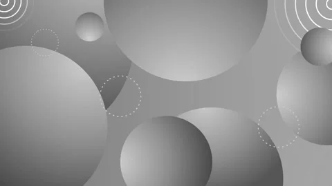 Abstract background with overlapping gradient circles and soft geometric sh.. 库存影片 337083996