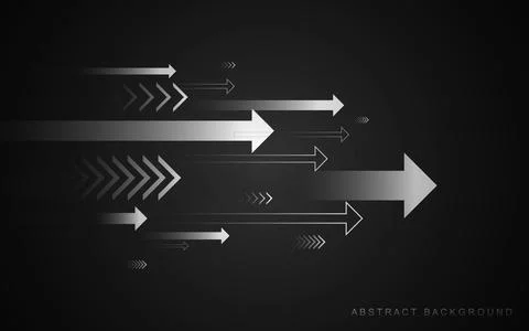 Abstract background with overlapping layers in a dark space with glowing ar.. Stock Illustration