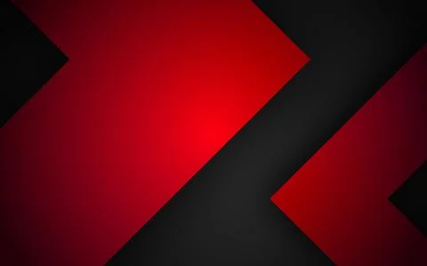 Abstract background with overlapping layers in a dark space with arrow effe.. Stock Illustration