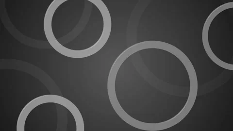 Abstract background with overlapping light circles and rings, simple modern.. Stock Footage 337264606