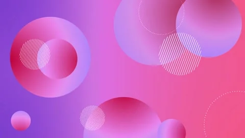 Abstract background with overlapping translucent circles gradient diagonal .. Stock Footage 337072114