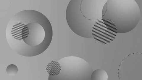 Abstract background with overlapping translucent circles gradient diagonal .. Stock Footage 337072174