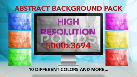 Abstract Background Pack PSD Template
