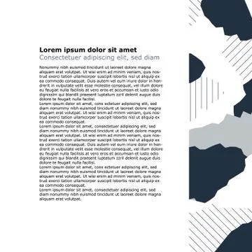 Abstract background for page decoration, vector backdrop Illustrazione stock