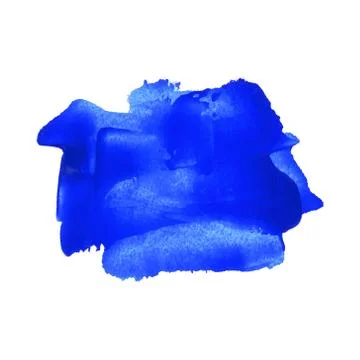 Abstract background. Paint brush strokes with rough edges. Color brush illust Stock Illustration