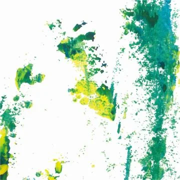 Abstract background. Paint brush strokes with rough edges. Color brush illust Stock Illustration