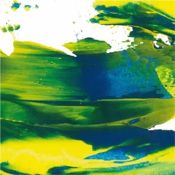 Abstract background. Paint brush strokes with rough edges. Color brush illust Stock Illustration