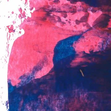 Abstract background. Paint brush strokes with rough edges. Color brush illust Stock Illustration