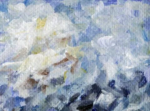 Abstract background, painting Stock Illustration