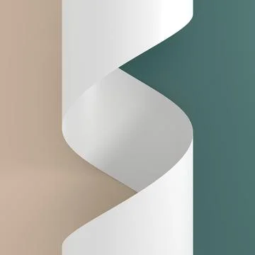 Abstract background of paper. 3D rendering. Stock Illustration